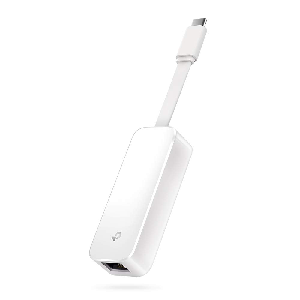 TP-Link UE300C USB Type-C to RJ45 Gigabit Ethernet Network Adapter/RJ45 LAN Wired Adapter for Ultrabook, Chromebook, Laptop, Desktop, Plug & Play, USB 3.0, Foldable and Portable Design