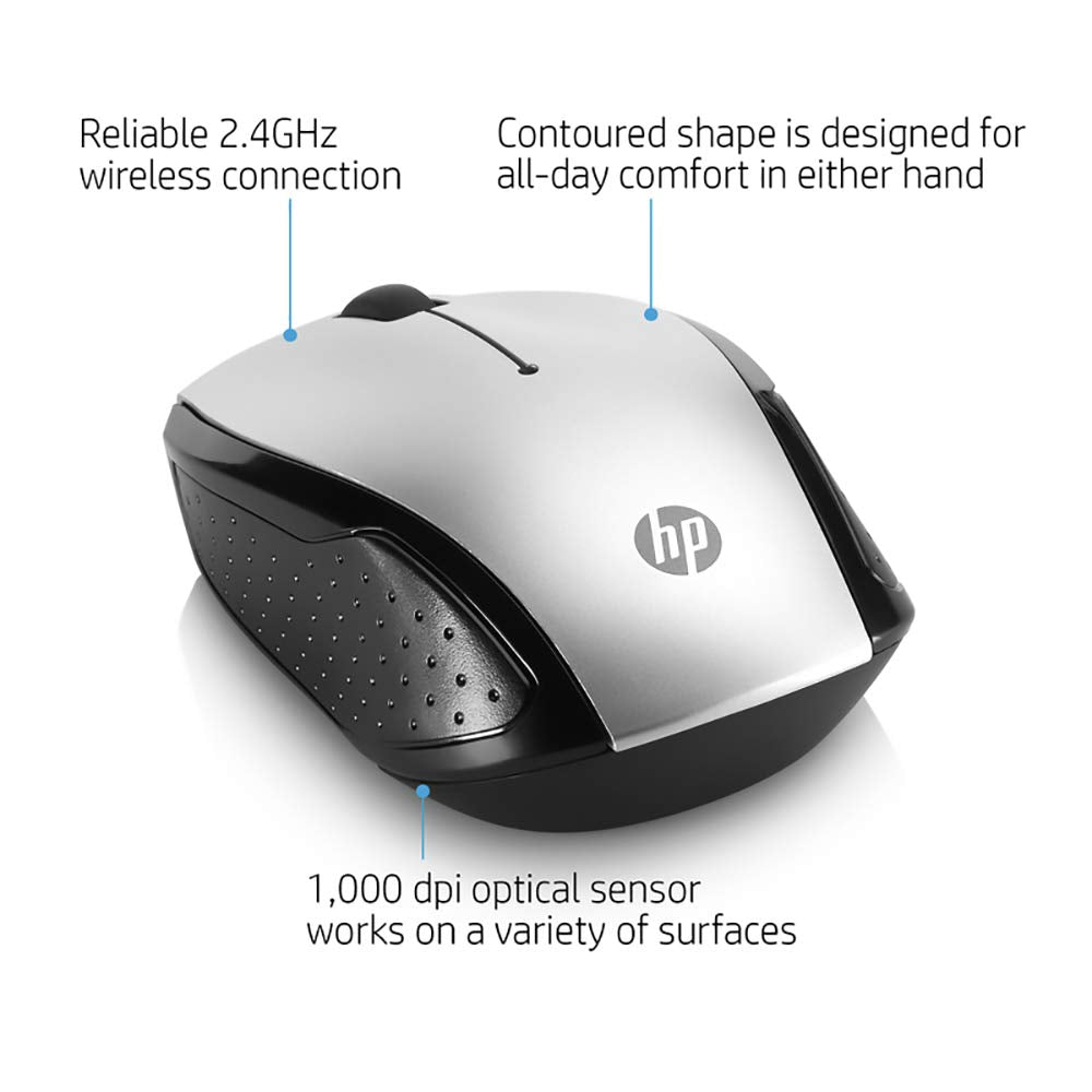 HP 201 Wireless Mouse (Smoke Grey)