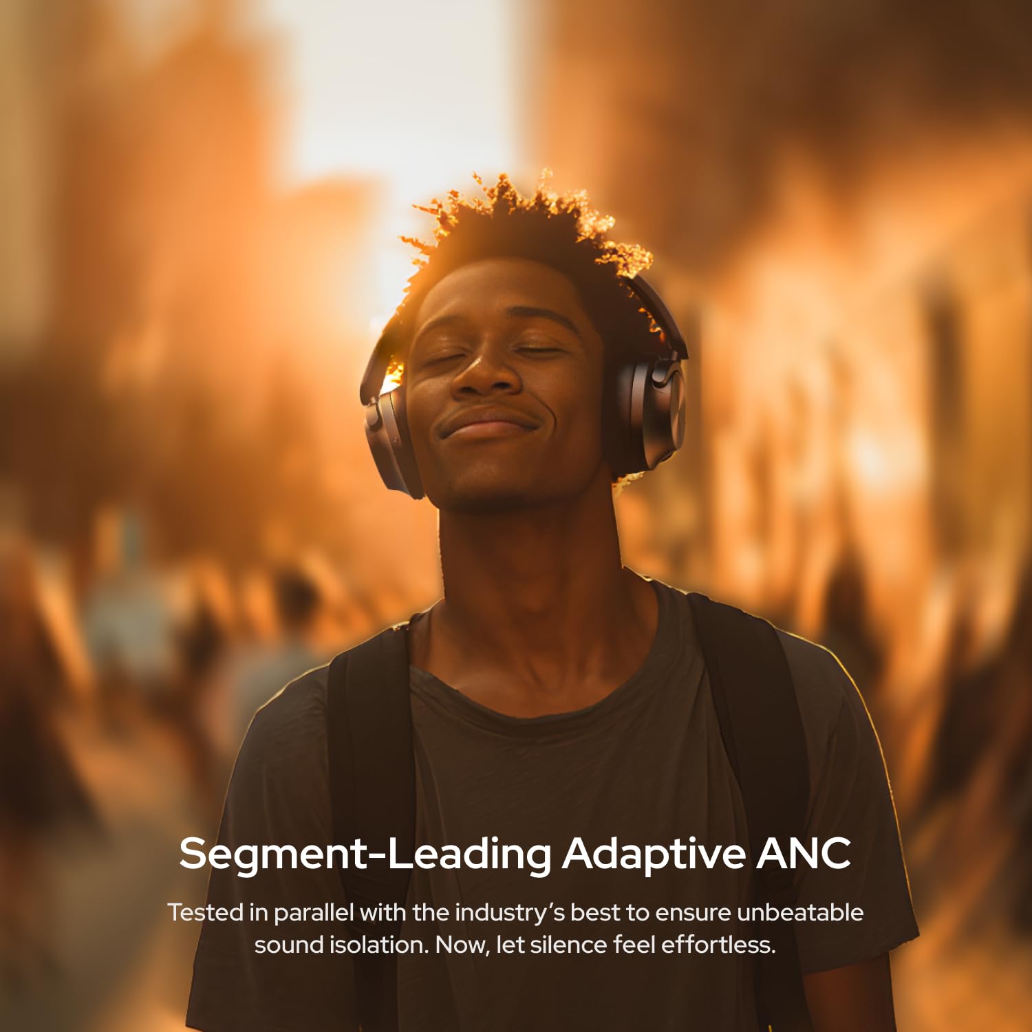 Noise Master Buds Max, Sound by Bose Wireless Over-Ear Headphones, Adaptive ANC, LHDC 5.0, Immersive Spatial Audio,Upto 60H Playtime, Fast Pairing, Wear Detection(Titanium)