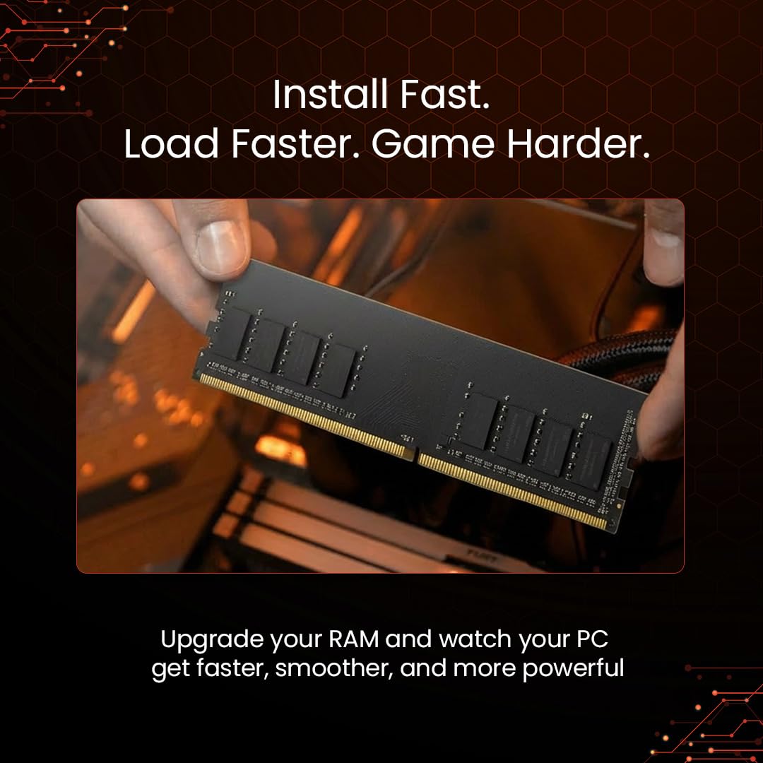 OTEK Xcore 8GB DDR4 3200MHz Desktop RAM | 100% New, Sealed & Quality Checked | UDIMM 288-Pin CL22 1.2V PC Memory | High Performance for Gaming, Work & Multitasking | 3-Year Warranty