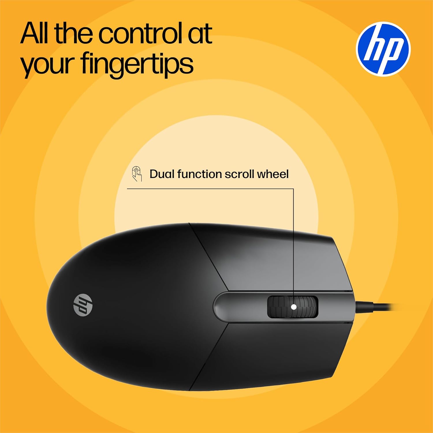 HP M080 Wired Mouse (AB3C5AA)