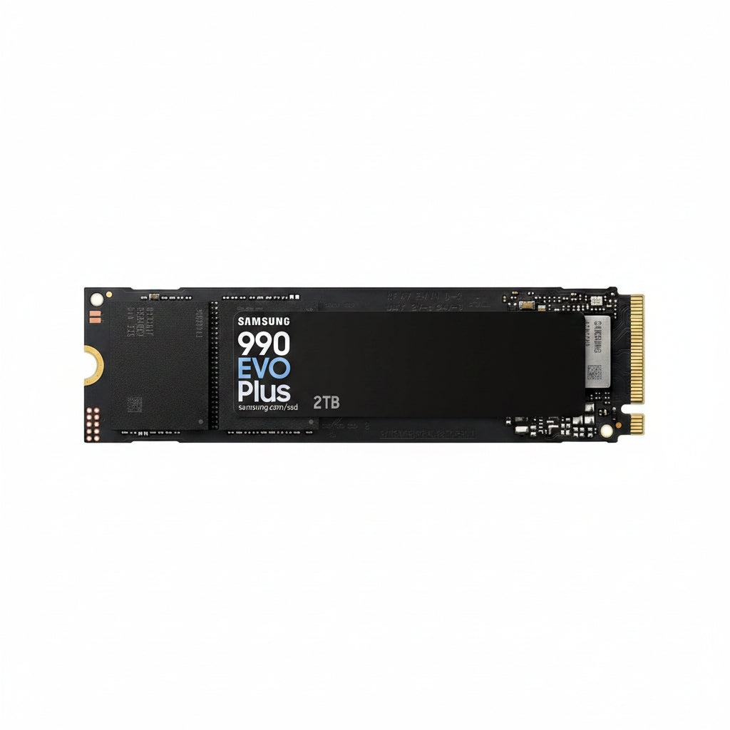 Samsung 990 EVO Plus SSD 2TB, PCIe Gen 4x4, Gen 5x2 M.2 2280, Speeds Up-to 7,250 MB/s, Upgrade Storage for PC/Laptops, HMB Technology and Intelligent Turbowrite 2.0, (MZ-V9S2T0B/AM)
